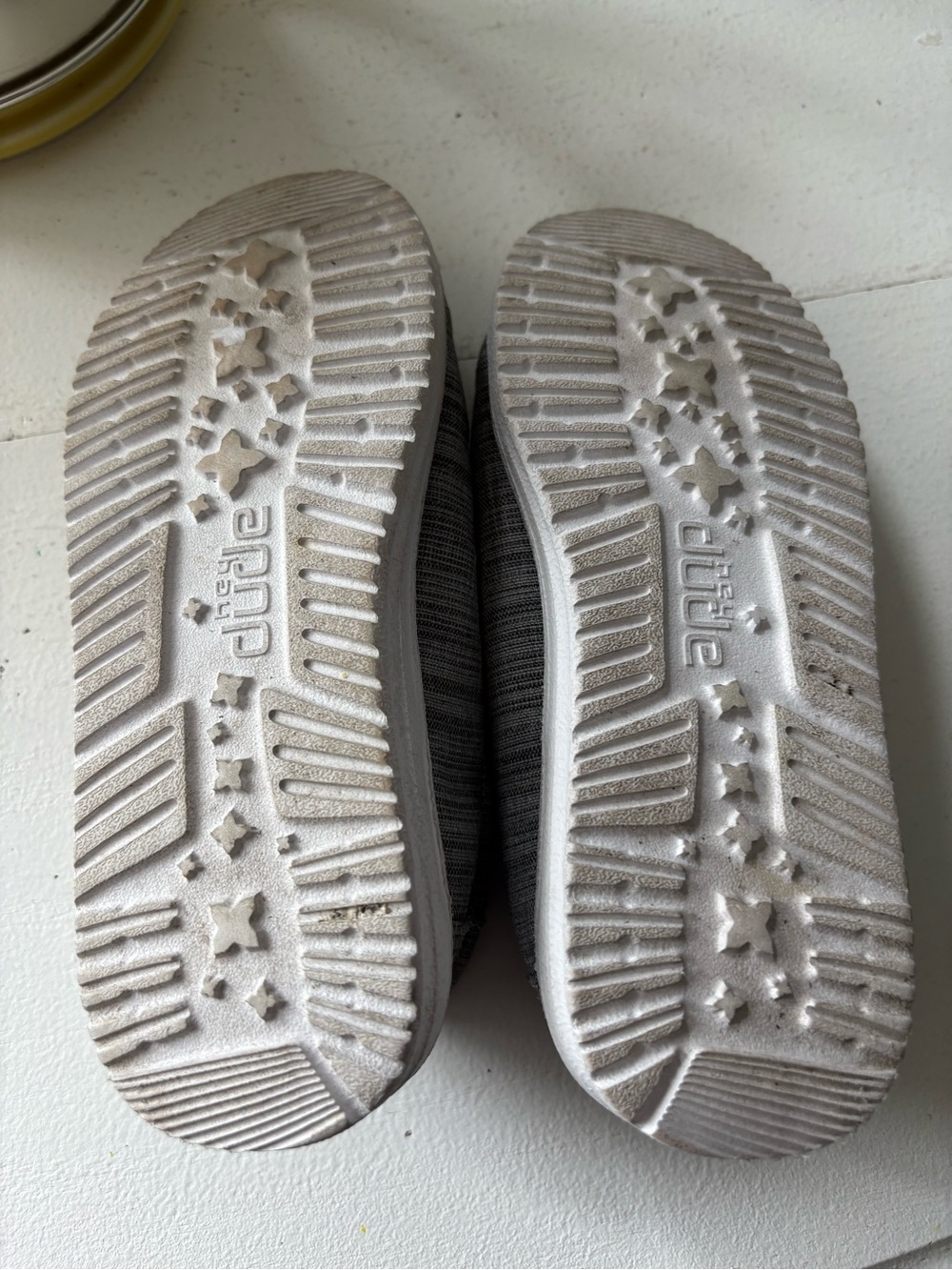 Hey Dude Kids Gray Slip-On Shoes - Picture 3 of 6
